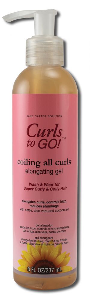 Jane Carter Solution Hair Care Curls to Go Coiling All Curls 8 oz