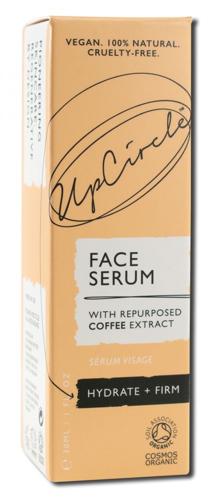 UPCIRCLE BEAUTY Skincare Organic Face Serum with Coffee Oil 1 oz