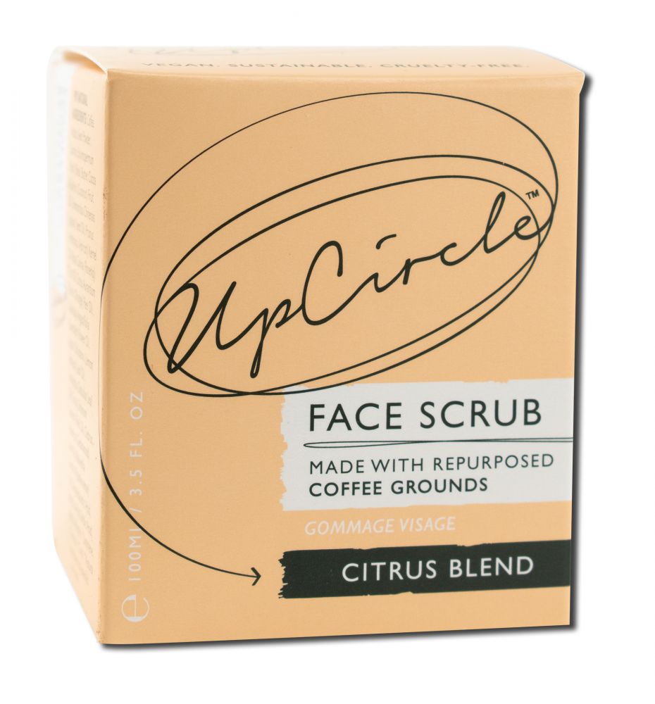 UPCIRCLE BEAUTY Skincare Face Scrub Citrus Blend 3.5 oz