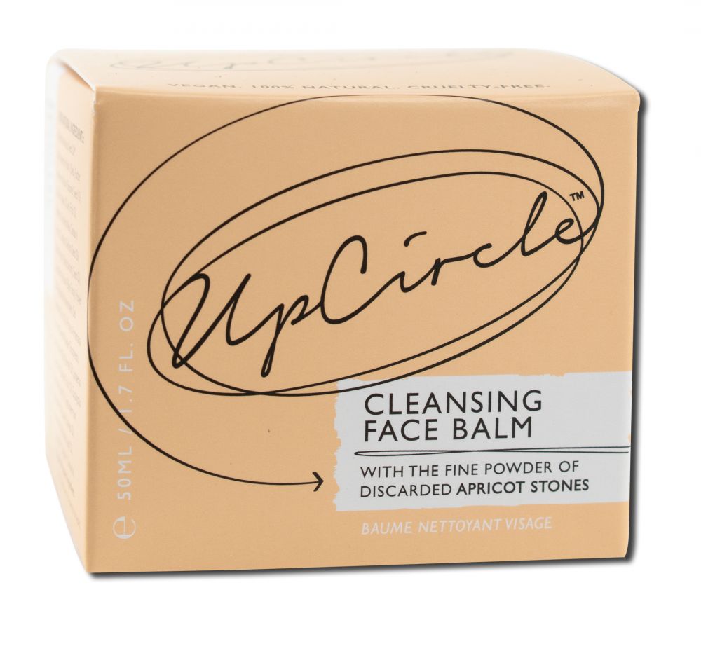UPCIRCLE BEAUTY Skincare Cleansing Face Balm with Apricot Powder 1.7 oz