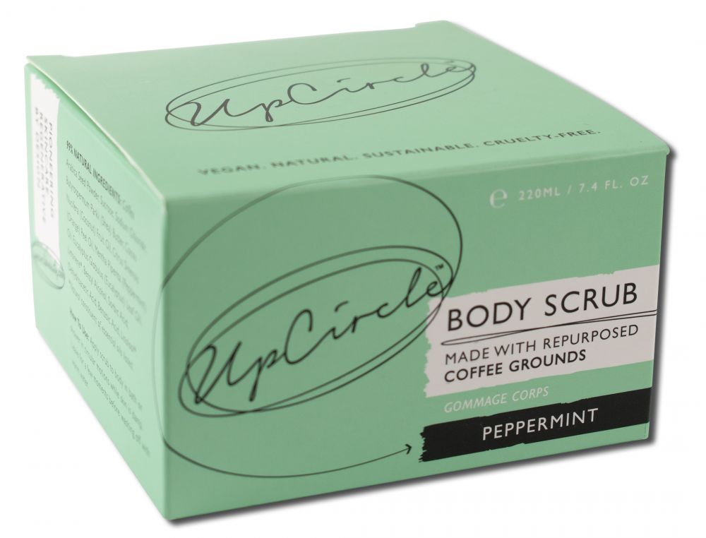 UPCIRCLE BEAUTY UPCIRCLE BEAUTY BODY CARE Coffee Body Scrub with Peppermint 7.4 oz