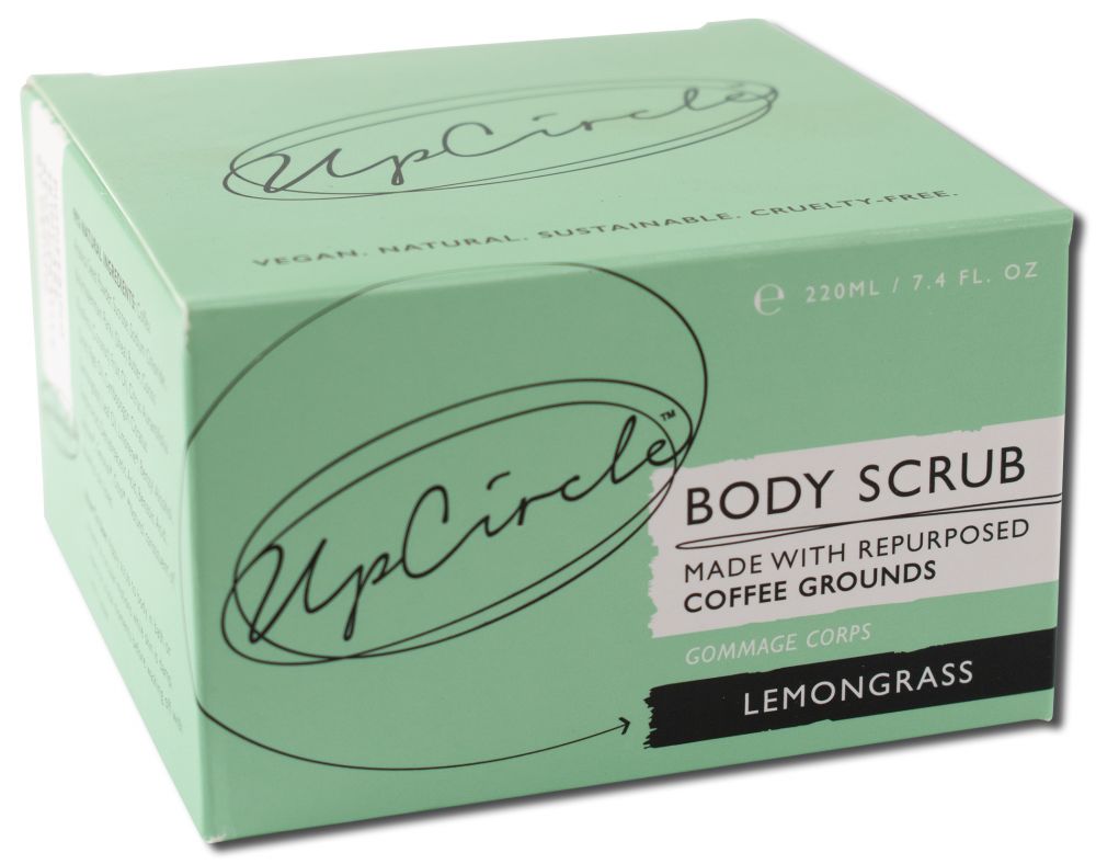 UPCIRCLE BEAUTY UPCIRCLE BEAUTY BODY CARE Coffee Body Scrub with Lemongrass 7.4 oz