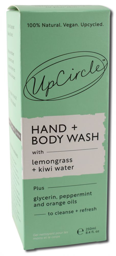 UPCIRCLE BEAUTY UPCIRCLE BEAUTY BODY CARE Hand + Body Wash with Kiwi Water 8.4 oz