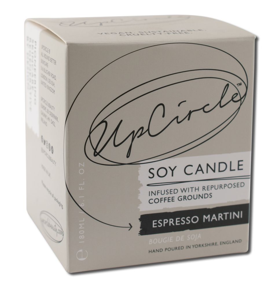 Upcircle Beauty Candles Espresso Martini Natural Candle 180 ml
