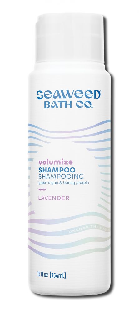 Seaweed Bath Co Hair Care Volumizing Lavender Argan Shampoo 12 oz