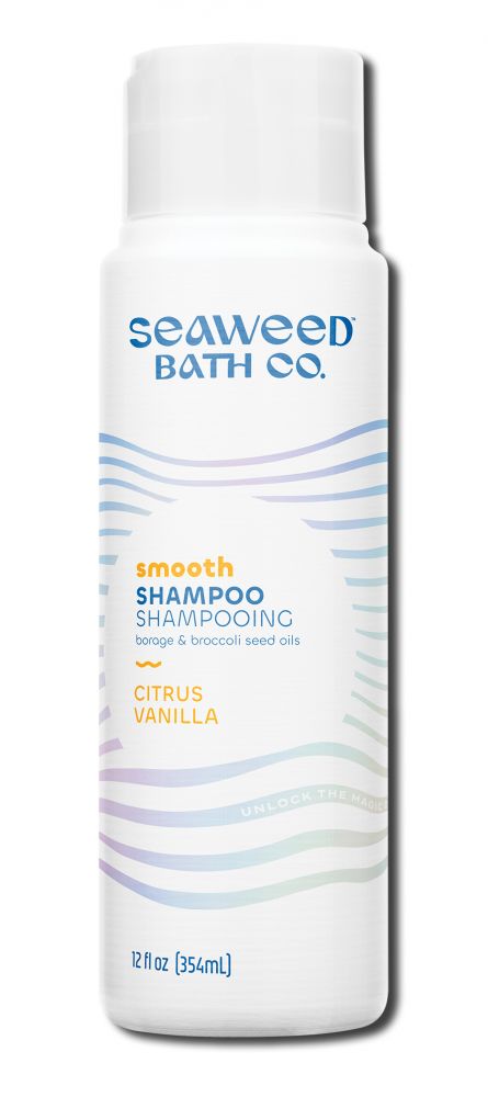 Seaweed Bath Co Hair Care Smoothing Citrus Argan Shampoo 12 oz