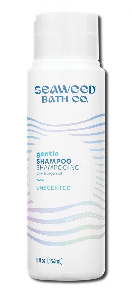 Seaweed Bath Co Hair Care Moisturizing Unscented Argan Shampoo 12 oz