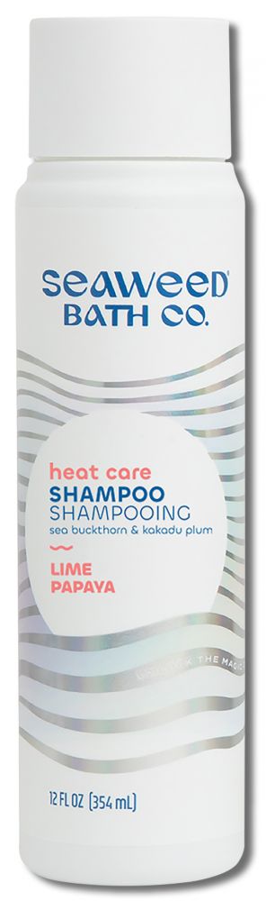 Seaweed Bath Co Hair Care Heat Care Shampoo Lime Papaya 12 oz