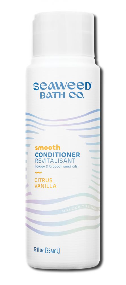 Seaweed Bath Co Hair Care Smoothing Citrus Argan Conditioner 12 oz