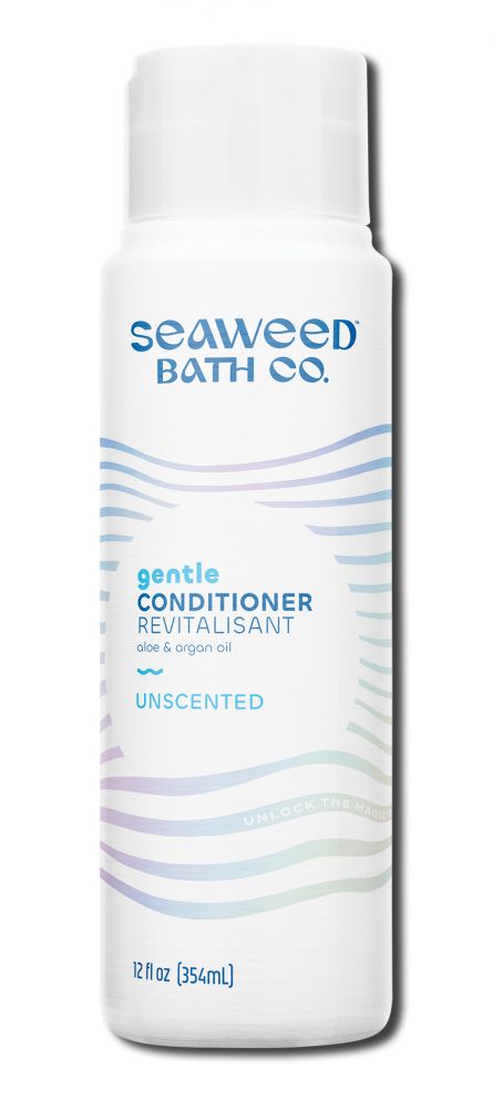 Seaweed Bath Co Hair Care Moisturizing Unscented Argan Conditioner 12 oz