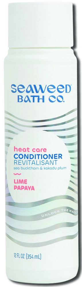 Seaweed Bath Co Hair Care Heat Care Conditioner Lime Papaya 12 oz
