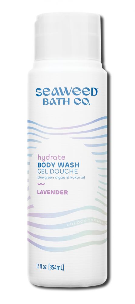 Seaweed Bath Co Soaps Lavender Body Wash 12 oz