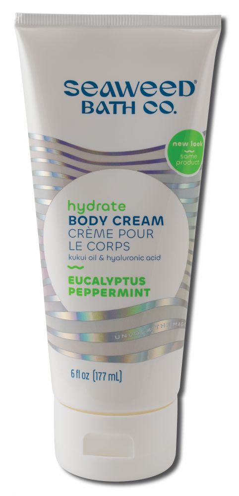 Seaweed Bath Co Moisturizers Eucalyptus & Peppermint Body Cream 6 oz