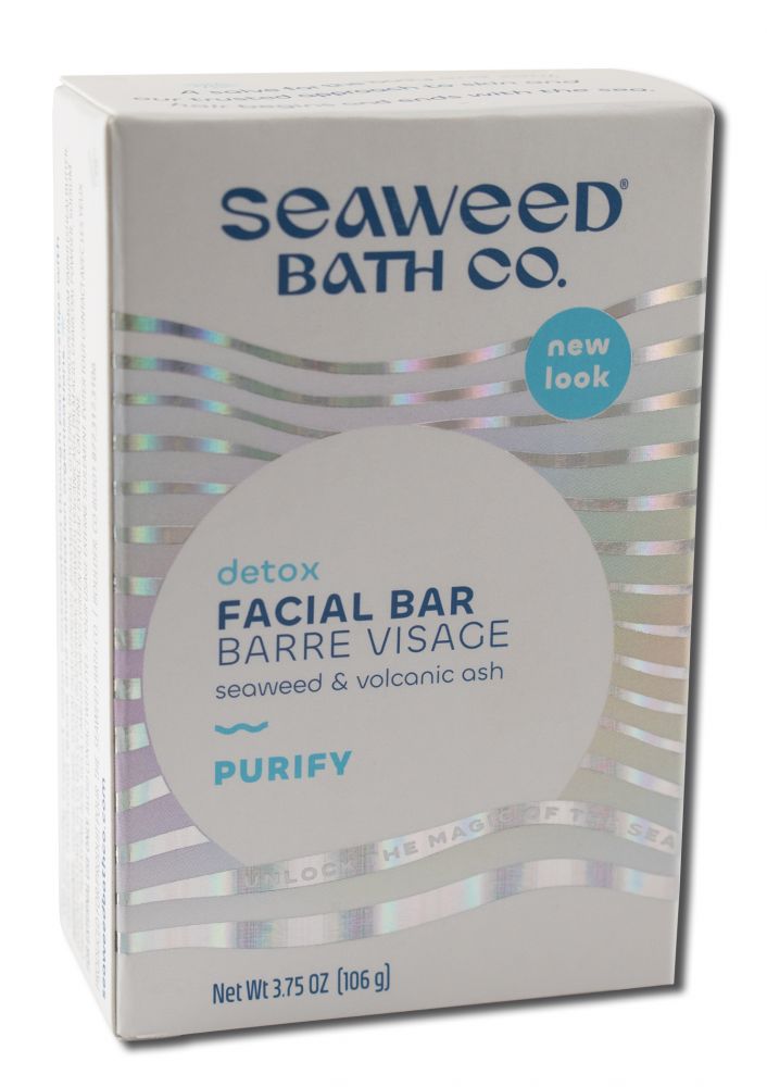 Seaweed Bath Co Detox Purifying Detox Facial Bar 3.75 oz