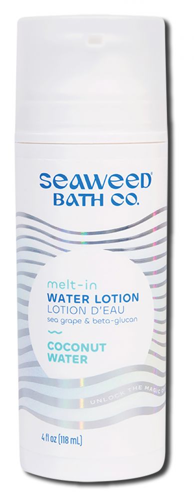 Seaweed Bath Co Moisturizers Melt-In Water Lotion Coconut Water 4 oz