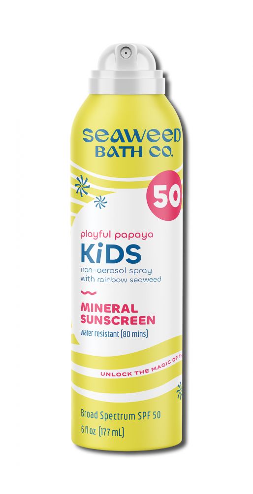 Seaweed Bath Co Suncare Kids Mineral Spray SPF 50 6 oz