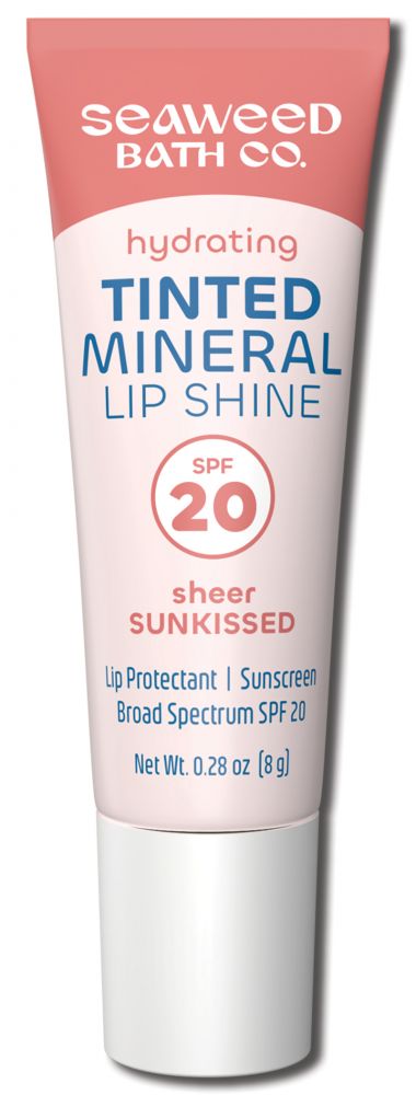 Seaweed Bath Co Suncare Sunkissed Mineral Lip Shine SPF 20 .28 oz