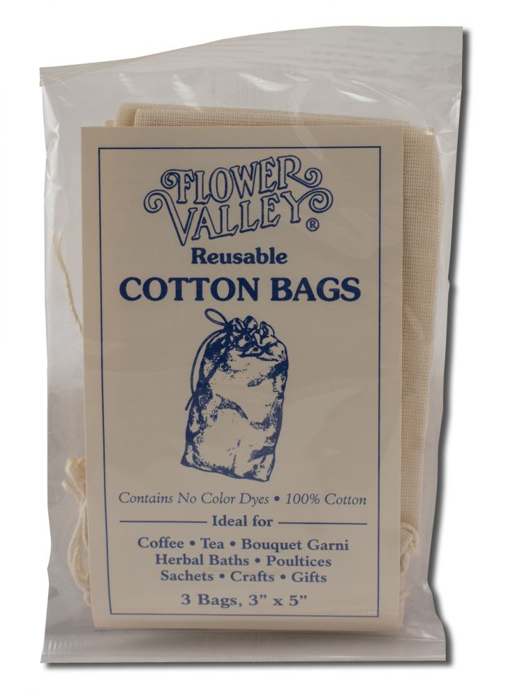 Flower Valley T-Bag Flower Valley Cotton Teabags(3 Bags)