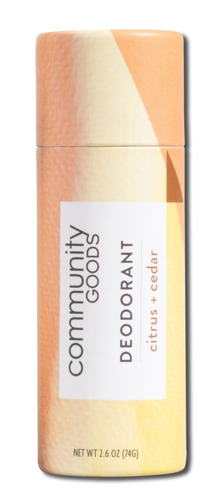 COMMUNITY GOODS COMMUNITY GOODS NATURAL DEODORANT Citrus + Cedar 2.6 oz