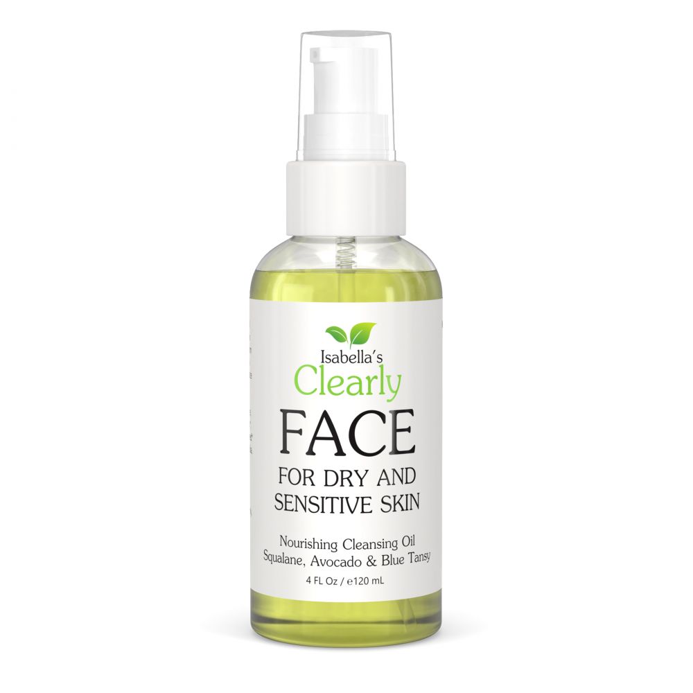 ISABELLAS CLEARLY ISABELLAS CLEARLY FACE FACE Cleanser for Dry & Sensitive Skin 4 oz