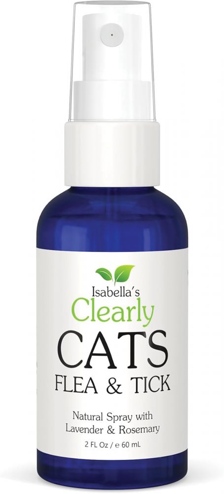 ISABELLAS CLEARLY ISABELLAS CLEARLY PET CARE CATS Flea & Tick Spray 2 oz