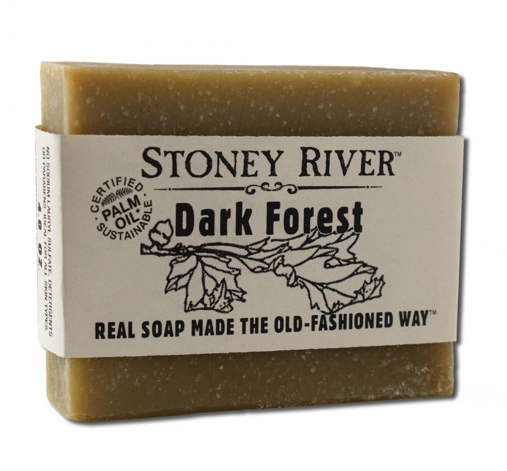 STONEY RIVER SOAP COMPANY Bar Soap Dark Forest 4 oz