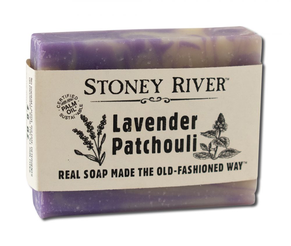 STONEY RIVER SOAP COMPANY Bar Soap Lavender Patchouli 4 oz