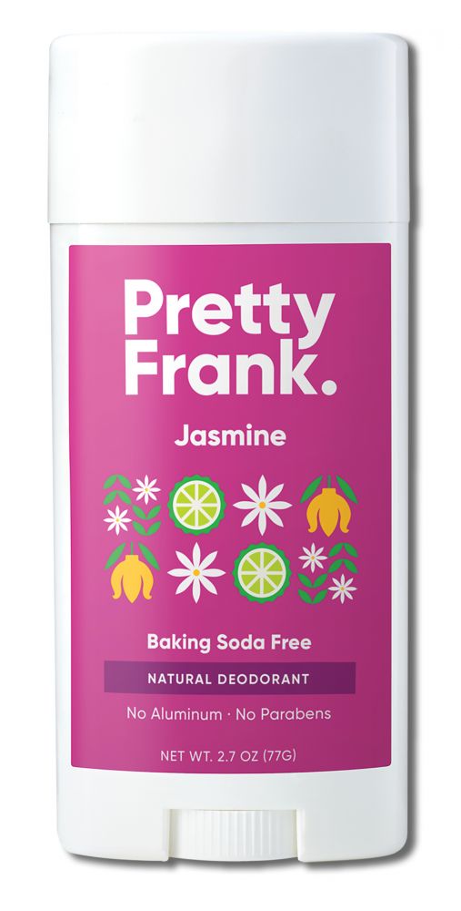 Pretty Frank Baking Soda Free Stick Deodorant Jasmine 2.7 oz