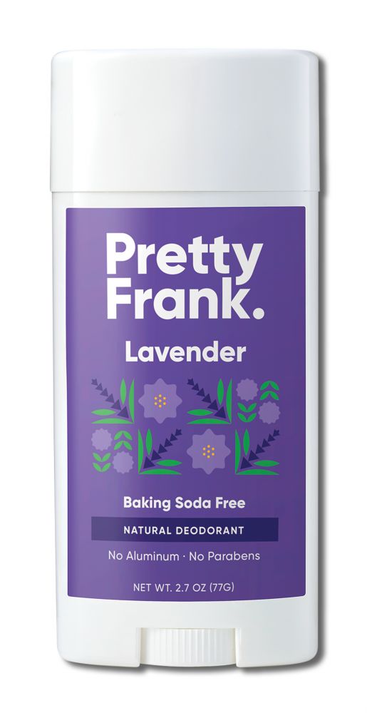 Pretty Frank Baking Soda Free Stick Deodorant Lavender 2.7 oz