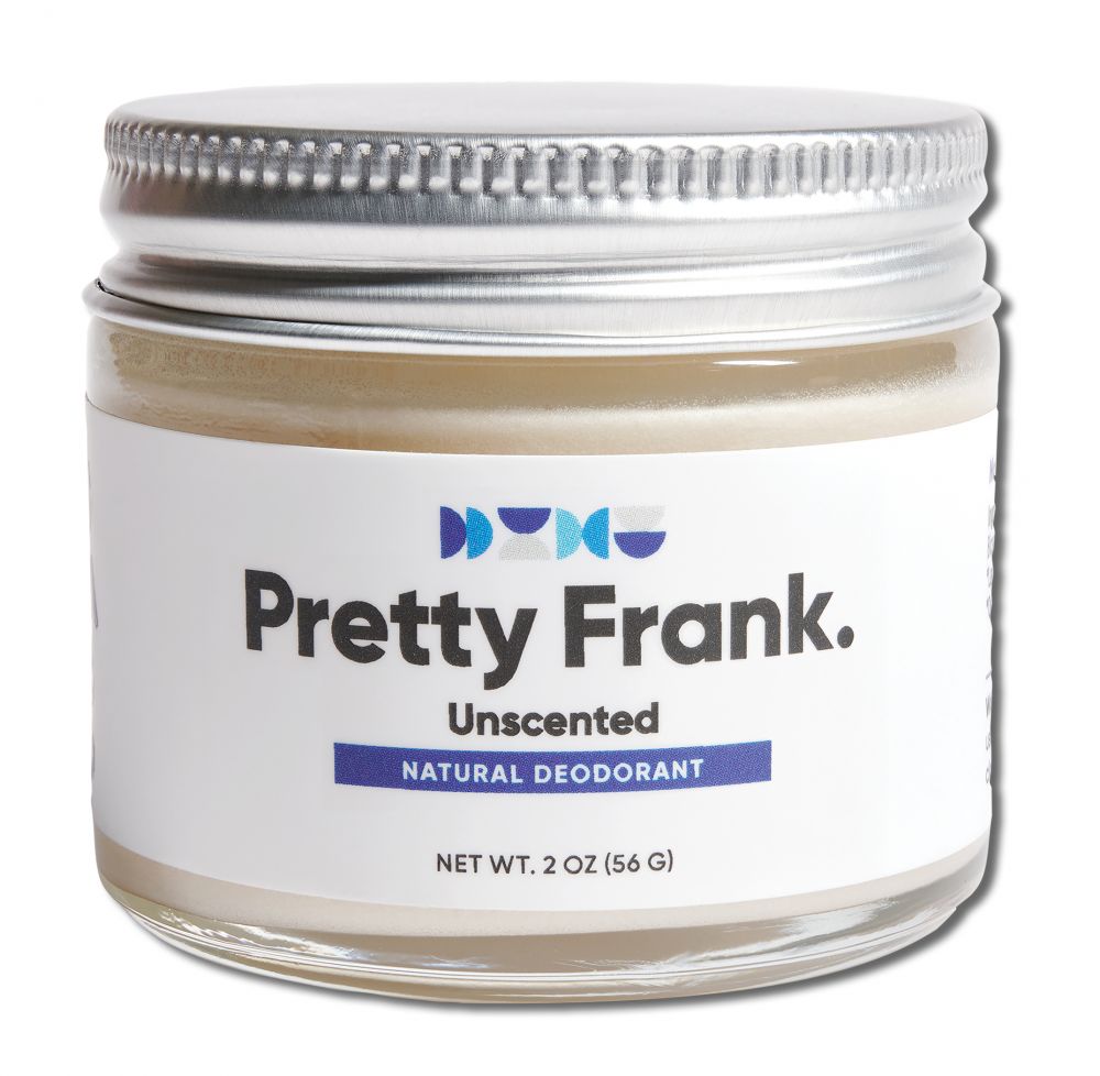 Pretty Frank Primal Pit Paste Jar Unscented with Baking Soda 2 oz