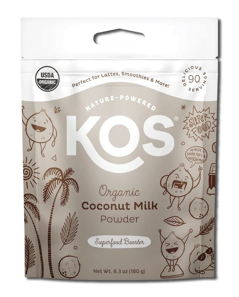 Kos Nutritionals Organic Superfood Booster Coconut Milk Powder 90 Servings