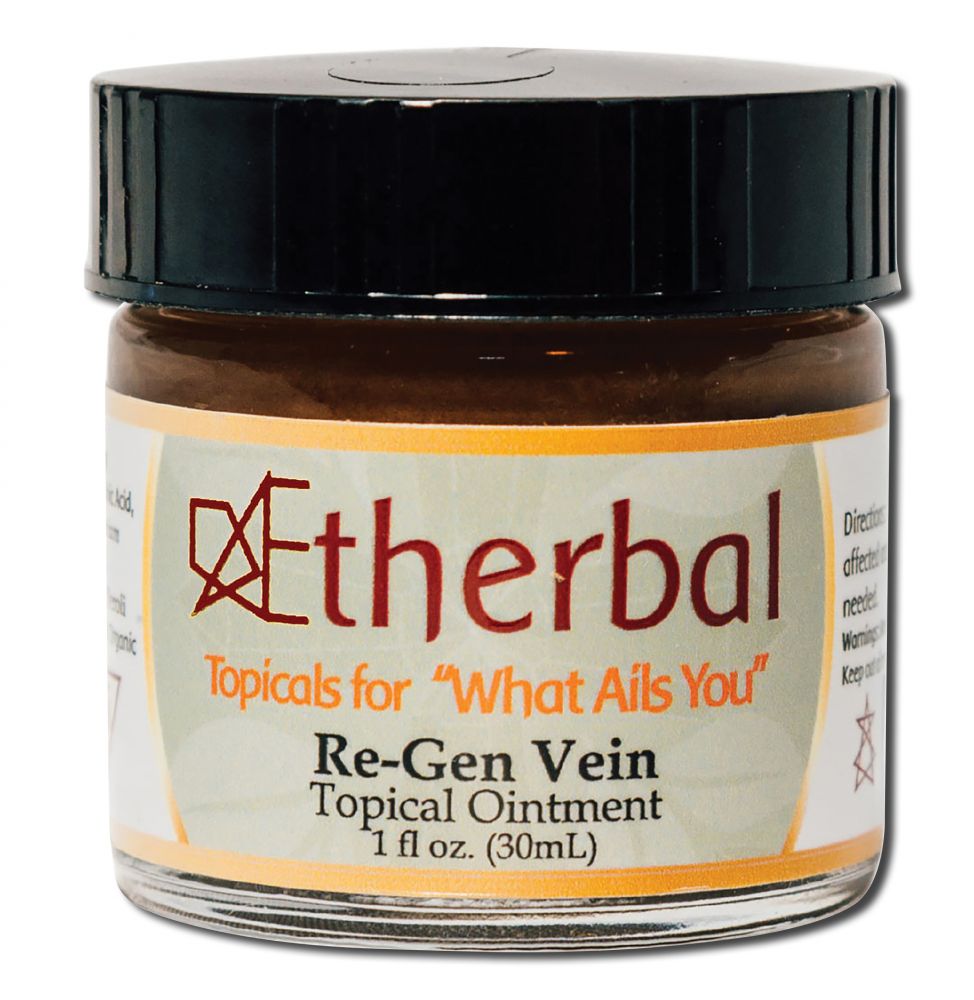 Aetherbal Full Body Collection Topicals Re-Gen Vein 1 oz