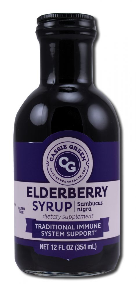 CASSIE GREEN HEALTH Elderberry Syrup Elderberry Syrup 12 oz