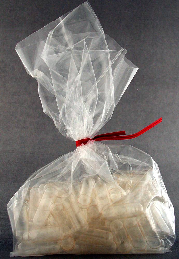 Bulk Herbs Empty Gelatin Capsules Empty "OO" 12gms aprox 100 caps