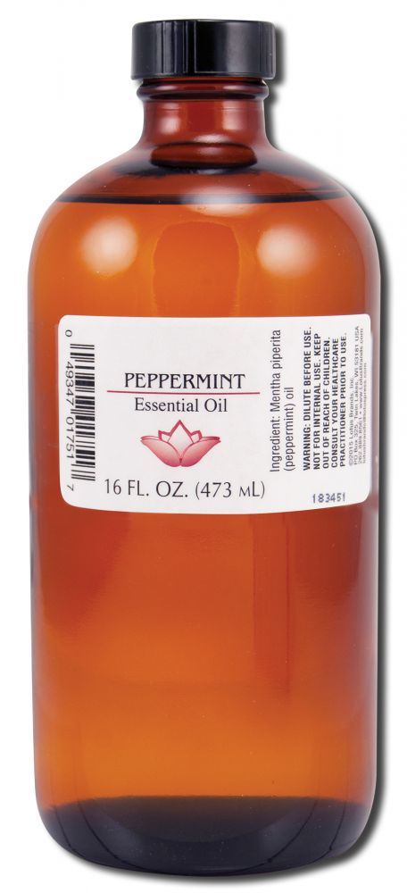 Lotus Light Pure Essential Oils Pure Essential Oils Bulk Peppermint 16 oz
