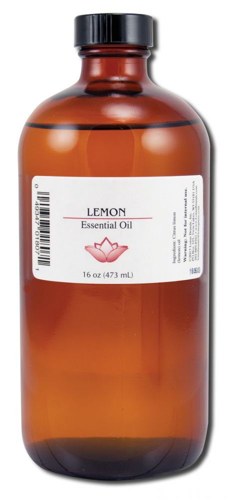 Lotus Light Pure Essential Oils Pure Essential Oils Bulk Lemon 16 oz