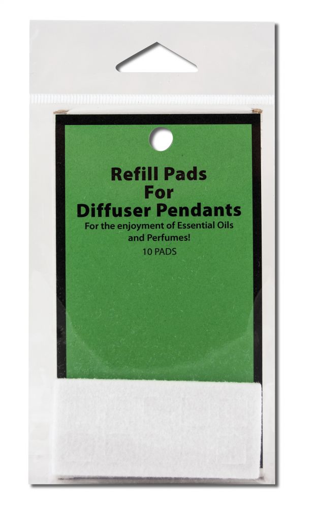 Lotus Light Pure Essential Oils Diffuser Necklace Diffuser Necklace 10 pc Refill Pads