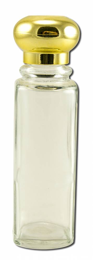 Lotus Light Pure Essential Oils Essential Oil Packaging Supplies Doric Bottle + Gold Cap 2 oz