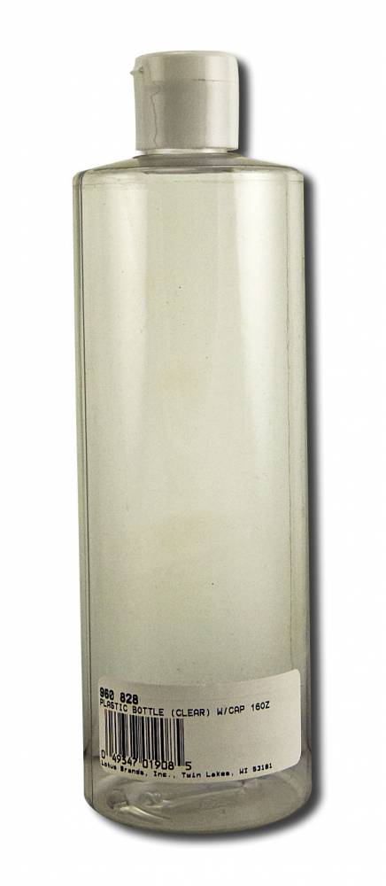 Lotus Light Pure Essential Oils Essential Oil Packaging Supplies Plastic Bottle w/Dispensing Cap 16 oz