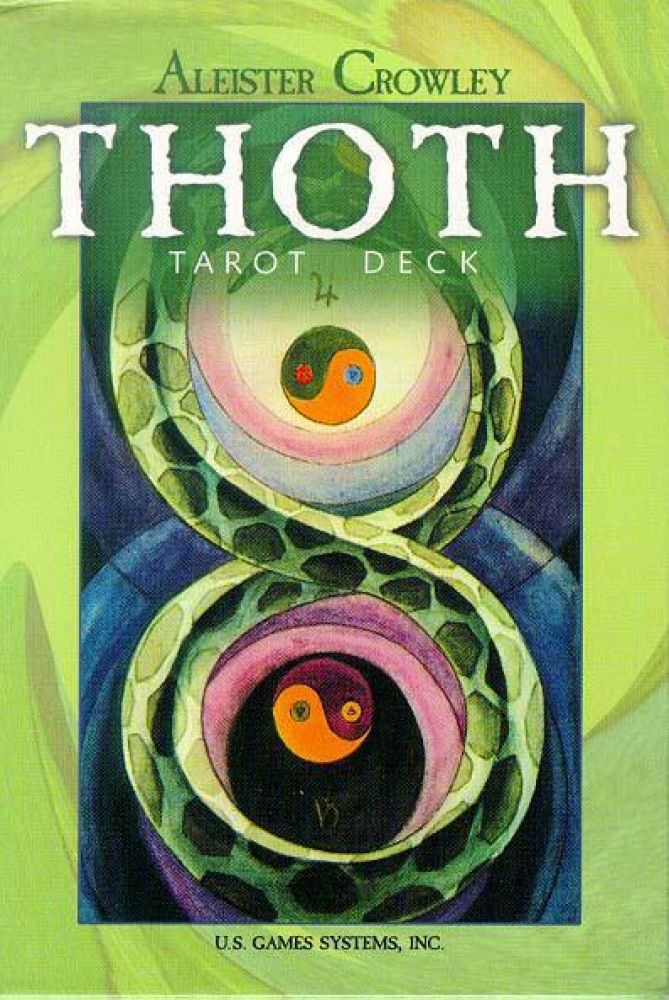 A CROWLEY THOTH DECK *old/LRG