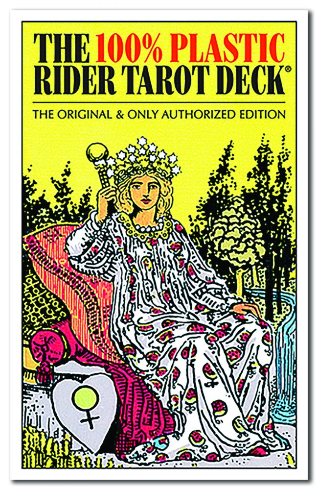 100% PLASTIC RIDER-WAITE TAROT