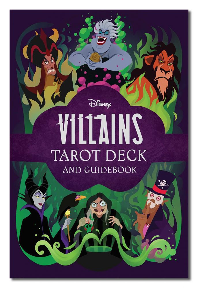 DISNEY VILLAINS TAROT DK/GDBK