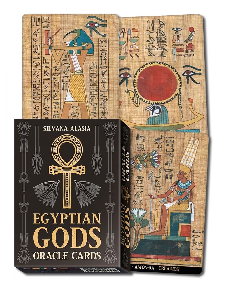 EGYPTIAN GODS ORACLE CARDS (36-card