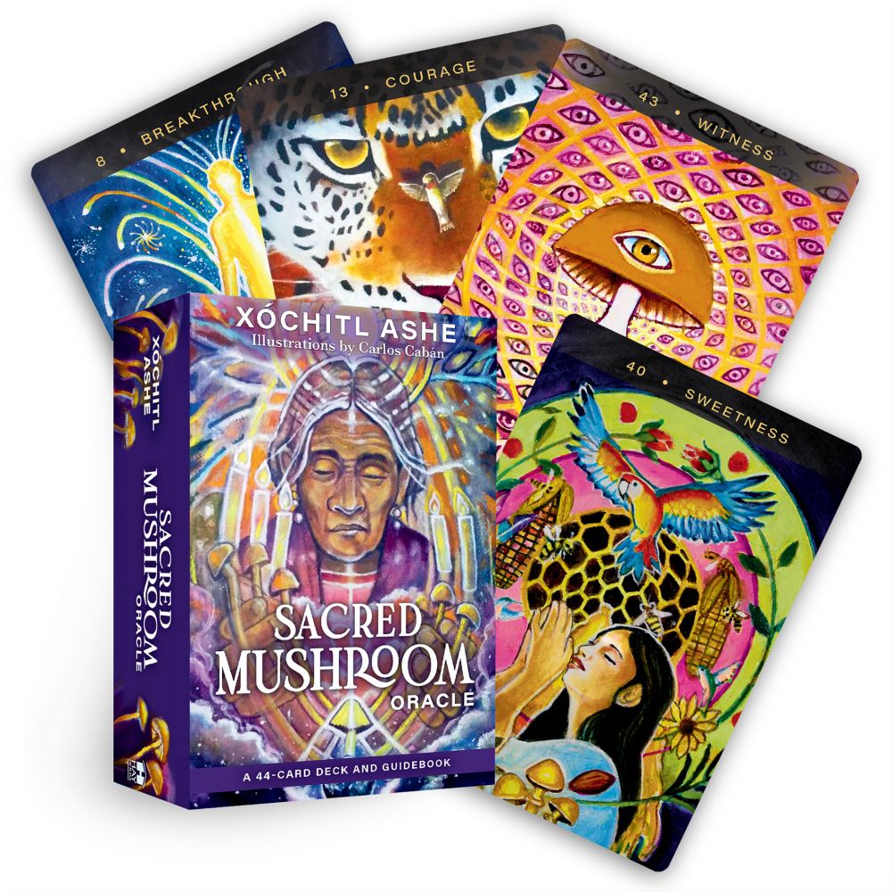 Sacred Mushroom Oracle 44 card deck