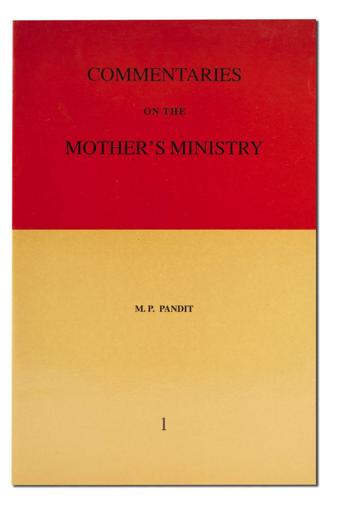 Commentaries on the Mother's Ministry Volume 1