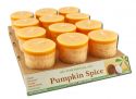 Aloha Bay Palm Wax Candles Coconut Wax Essential Oil Votives 12 PC Pumkin Spice 12 pk