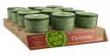 Aloha Bay Palm Wax Candles Coconut Wax Essential Oil Votives 12 PC Christmas 12 pk