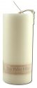 Aloha Bay Palm Wax Candles Ecopalm Unscented Pillar 2.25 in x 5 in White