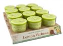 Aloha Bay Palm Wax Candles Coconut Wax Essential Oil Votives 12 PC Lemon Verbena