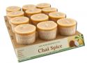 Aloha Bay Palm Wax Candles Coconut Wax Essential Oil Votives 12 PC Chai Spice